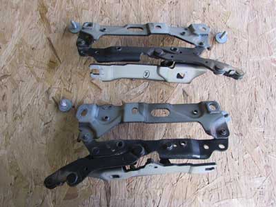 BMW Hood Hinges (Left and Right Pair) 41617207199 F10 528i 535i 550i4